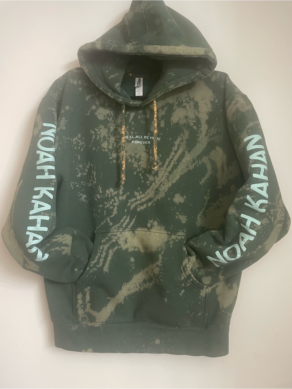 Noah Kahan acid washed hoodie size M
